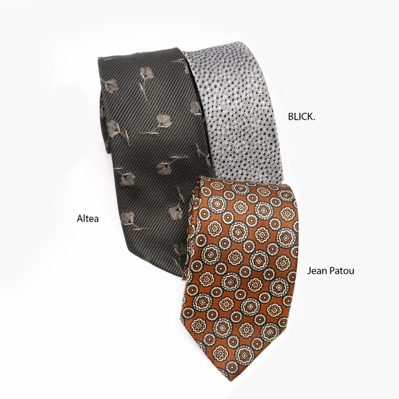 Lot of 42 Designer Silk Ties Armani/Ferré/Valentino/Zegna/Boss/Gaultier/Dior+++ - Picture 7 of 10